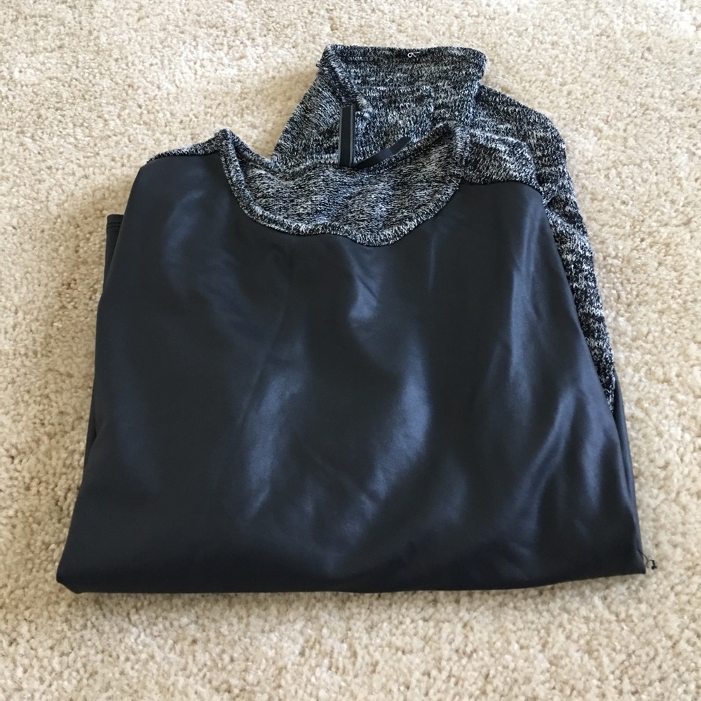 Guess Faux Leather Tee - Picture 4 of 4